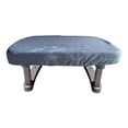 thumbnail image 1 of kurtrusly Solid Wood Stool Versatile Bench Nonslip Easy Solution For Living Room Seating Rectangle Footstool Footrest Ottoman Coffee 41x30x18cm, 1 of 5