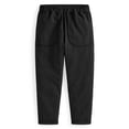 thumbnail image 3 of DJDLJWCJ Little Boys School Uniform Pants Straight Leg Elastic Waist Lightweight Casua Pants Summer Breathable Jogger Pants Black Size 8, 3 of 11