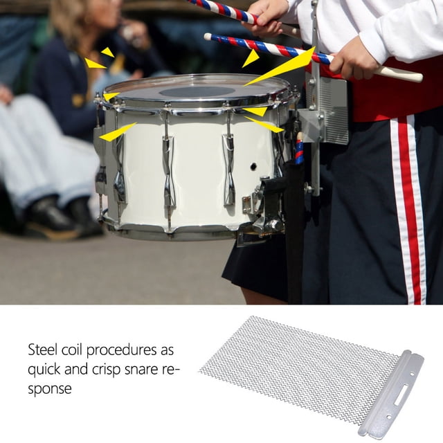 Snare Wire, Beginner Special Half Design Steel Snare Wire, Conveniente Para Usar Niños Snare Drums Drum Lovers En Snare Drum Para Box Drums