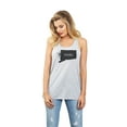 thumbnail image 2 of Thread Tank Home Roots State Connecticut CT Women's Sleeveless Flowy Racerback Tank Top Sport Grey Small, 2 of 5