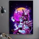 thumbnail image 1 of Cuadro Decorativo Goku Dragon Ball Vaporwave Canvas Listo Para Colgar 35x55cm Jungle Art Impresion Tela Arte, 1 of 6