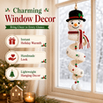 thumbnail image 3 of Snowman Crochet Christmas Tree Kit, Holiday DIY Craft Set for Handmade Festive Decor, Creative Crochet Project for Home Tabletop and Shelf Display, Cozy Winter Ornament Making, Style D, 3 of 7