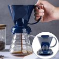 thumbnail image 4 of Vierta sobre El Gotero de Papel Cafetera de de , Azul S BLESIY Taza de café con gotero, 4 of 8