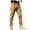 Brown, variant on Men's Stretch Utility Pants, Multi-Pocket Cargo Work Pants, Elastic Waist Lightweight Moisture Wicking Hiking Outdoor Pants (Snake Pattern 3XL)