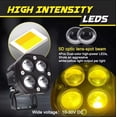 thumbnail image 2 of Faros Led Auxiliares Antiniebla Luz Para Moto, Auto 120w,2pc, 2 of 8