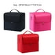 thumbnail image 3 of Vogacara Neceser de viaje para maquillaje, organizador de cosméticos impermeable multicapa, estuche de almacenamiento, neceser reutilizable con Bolsas de maquillaje Rosa roja, 3 of 6