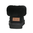 thumbnail image 5 of Pamir Women's Sheepskin Boot Slippers Indoor Outdoor Ankle Booties with Memory Foam Black Size 10, 5 of 9