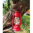 thumbnail image 3 of Vintage Style Hurricane Lantern Antique Collectible Electric Decorative Lamp., 3 of 6