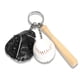 thumbnail image 5 of Llavero de Béisbol Bearachild 3 Piezas Mini Guante de Murciélago de Madera Negro 5Conjunto, 5 of 6