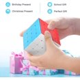 thumbnail image 4 of Speed ​​Cube 4x4 Stickerless, Speed ​​Cube 4x4x4 Magic Cube Christmas Gift for Kids and Adults 。59mm(without Sticker), 4 of 5