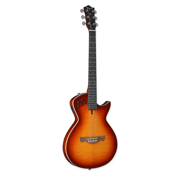 Tagima MODENA I ST-EQ-CB Nylon-String Acoustic-Electric Guitar, Solid Spruce Top, Cherry Burst Finish.