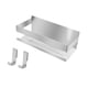 thumbnail image 4 of Estante de almacenamiento para baño Soledad acero inoxidable grande, 4 of 9