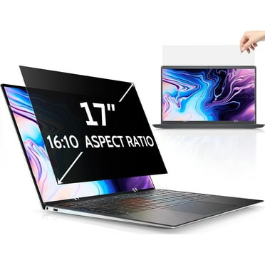 Peslv 17 Inch Laptop Privacy Screen Compatible With Lenovo Hp Dell Acer Asus Thinkpad Xps, 16:10 Aspect Removable Anti