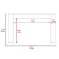 thumbnail image 3 of Depot E-Shop Melb 120 Desk Light Oak, 3 of 7