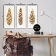 thumbnail image 3 of Stupell Botanical Pinecones Woodland Plants Botanical & Floral Painting White Framed Art Print Wall Art, Set of 3, 3 of 9