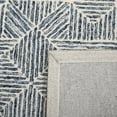 thumbnail image 4 of SAFAVIEH Abstract Brock Geometric Runner Rug, Blue/Ivory, 2'3" x 20', 4 of 5