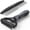 Gray, variant on Pet Grooming Combo - Blue Deshedding Brush with Metal Comb for Detangling and Dematting Long, Matted Fur on Cats and Dogs