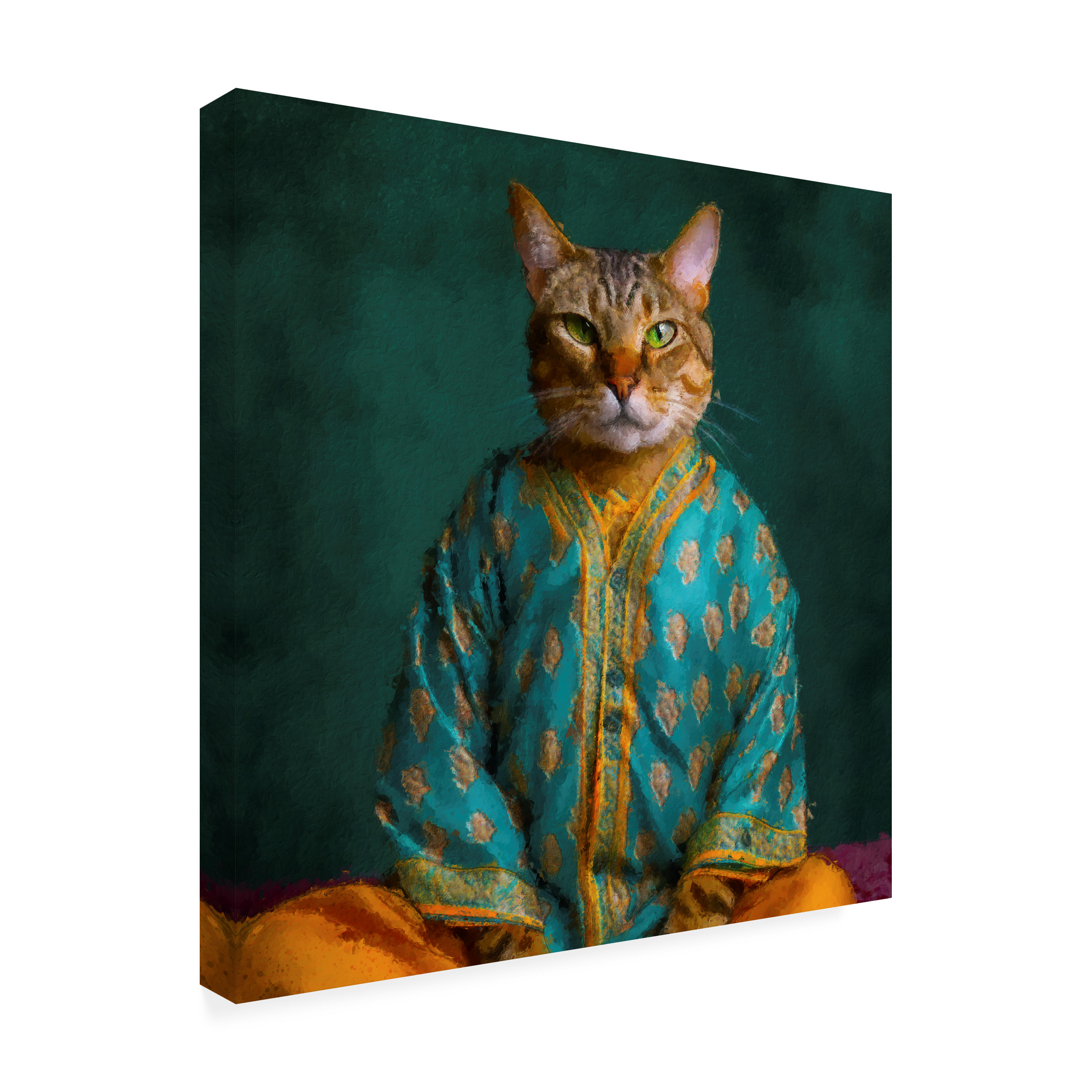Canvas Wall Art - Sean Parnell 'Tantric' Wall Art for Living Room, Bedroom, or Office DÃ©cor by Trademark Fine Art - 18 x 18 Inches