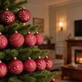 thumbnail image 4 of 12PCS Vintage Christmas Tree Ornaments Living Room Decor, Christmas Tree Decor Ornaments, Christmas Decorations Indoor Fall Decorations for Home Garland Decor, 4 of 6