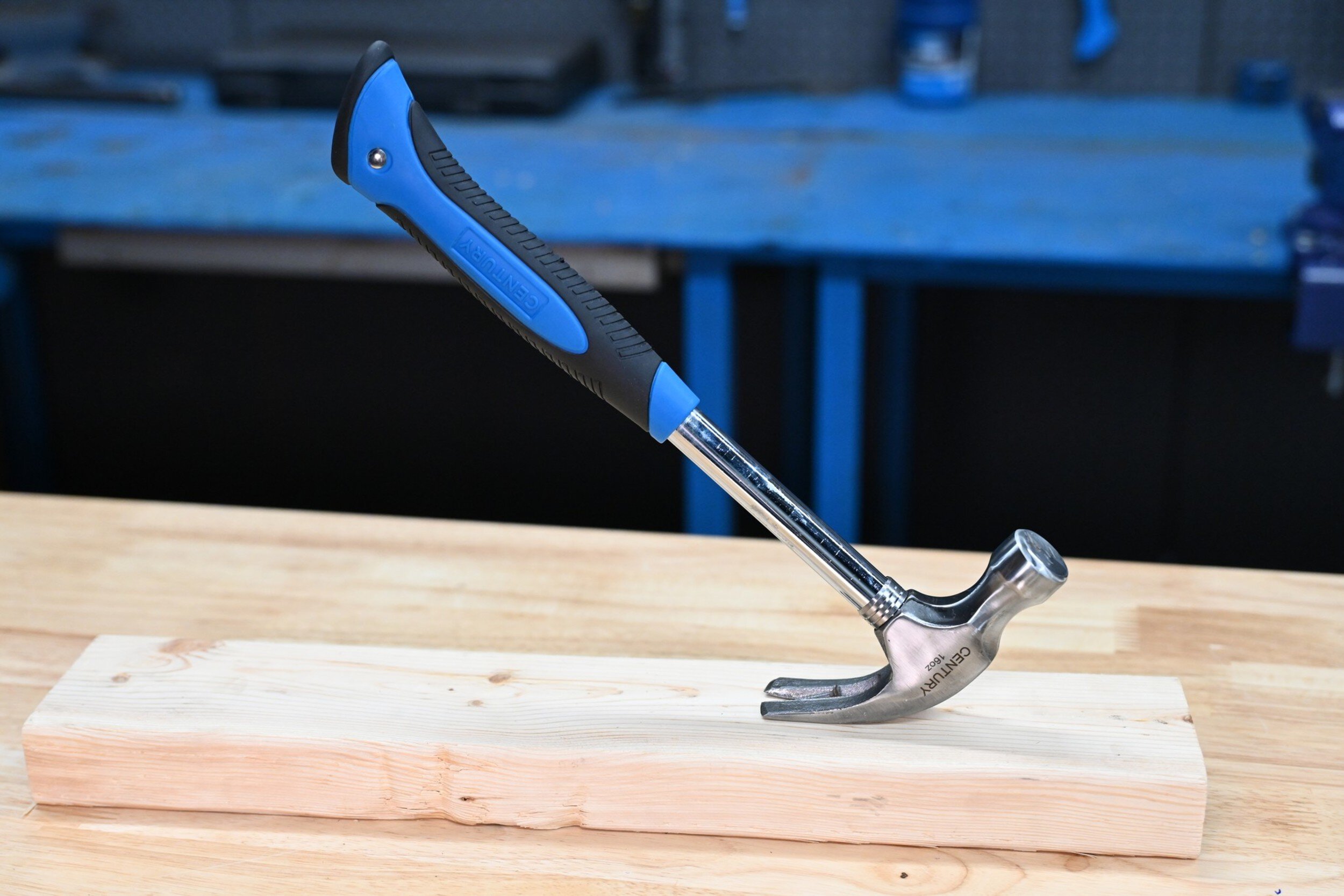 Century Drill & Tool 72254 Curved Claw Steel Hammer, 16-Ounce
