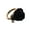 Black, variant on Ring Rose Leaf Elegant Vintage Women Rhinestone Ring for Dating Rhinestone,Alloy Black