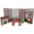 thumbnail image 2 of DC Retro Batman 1966 6 Inch Scale Playset - Wayne Manor Library, 2 of 2