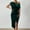 c01Green, variant on One Shoulder Gowns for Women Elegant Long Sleeve Velvet High Split Mermaid Dresses Formal Ruched Evening Party Dress Wine XXL