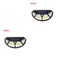 thumbnail image 3 of Kearding Luz de pared LED de 600lm, luz de valla con Sensor PIR, luz de jardín de energía Solar IP65, lámpara de pared nocturna impermeable para 102LED 2piezas Kearding CBP159610, 3 of 6