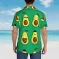 thumbnail image 6 of Daiia Cartoon Fruit 1 Hawaiian Shirt for Men Gentle Cotton Regular Short Sleeve Casual-Large, 6 of 9