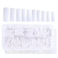 thumbnail image 2 of False Nails HUOGUO, 500 unidades, piezas de uñas blancas/naturales/transparentes, 2 of 2