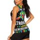 thumbnail image 3 of Fotbe I Love With Autism Blusas Sin Mangas para Mujer – Estilo Casual, Corte Suelto, Slim-Fit, Cuello Redondo Deportivo, Tops de Verano para Gimnasio y Yoga-Medium, 3 of 7