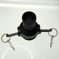 thumbnail image 2 of Adaptador IBC de conector rápido PP de 1 pieza de 1,5 pulgadas Conecte la y otros accesorios Macarena Adaptador de roscas macho IBC, 2 of 7