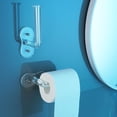 thumbnail image 1 of Adhesive Toilet Paper Hook Heavy Duty Hanger Organizer For Household Storage Management, 1 of 6