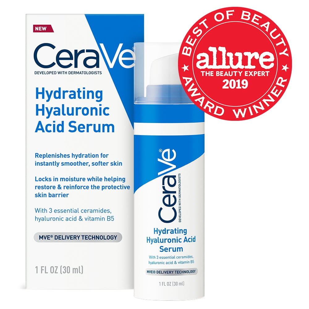 CeraVe Hyaluronic Acid Face Serum, 1 OZ