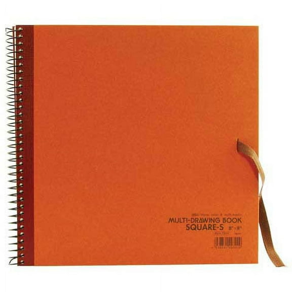 Holbein Multimedia Book - 12" x 12", Rust
