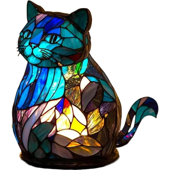 Aorsher LED Cute Animal Lamp Night Light, 3D Animal Themed Touch Sensor Lamp, Desk Night Light for Room, Unique Birthday Gift for Boys and Girls