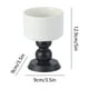thumbnail image 3 of Portavelas alto para aromaterapia | Bol de postre de cerámica | Decoración de mesa para cenas a la luz de las velas | Centro de mesa para el comedor del hogar, 3 of 6