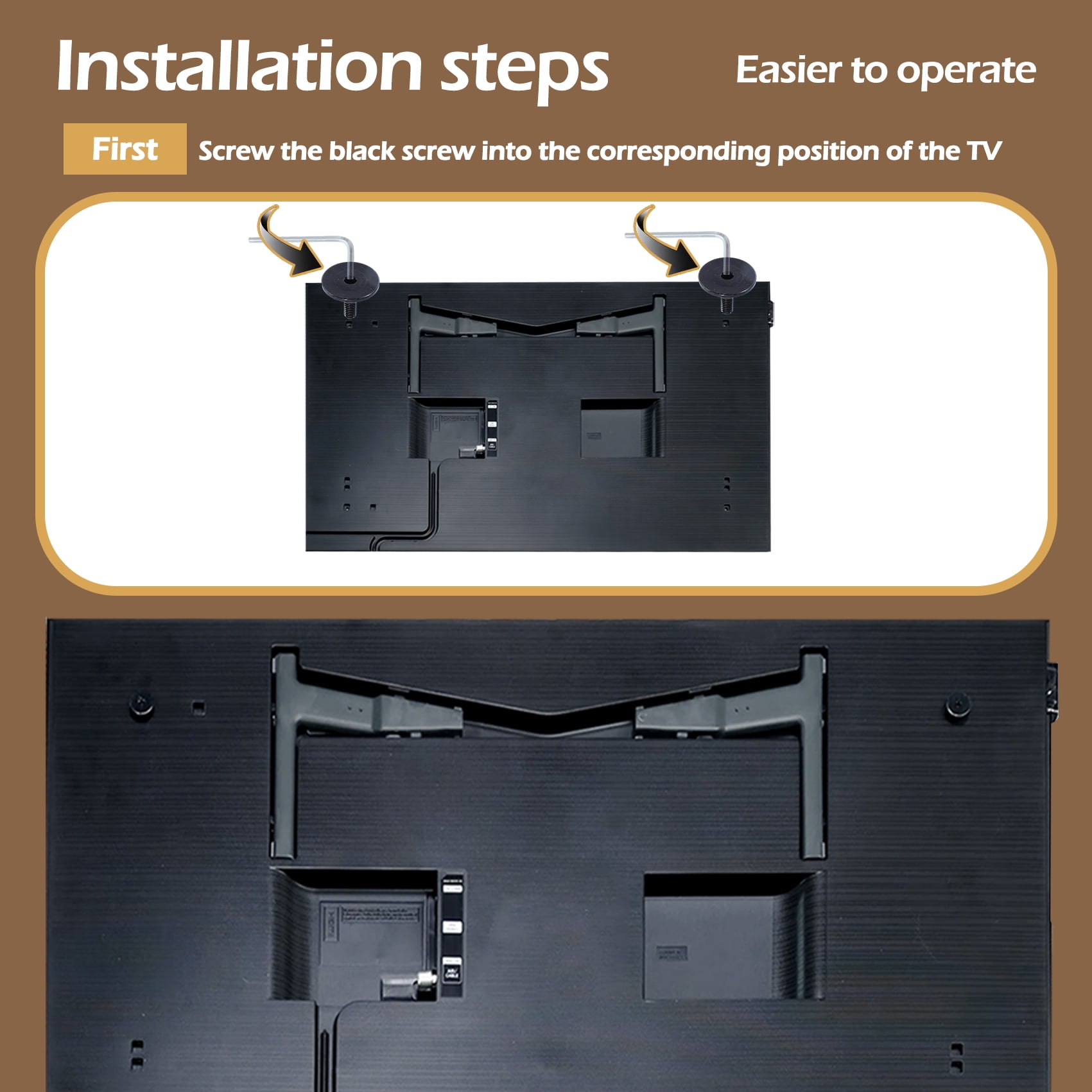 Frame TV Wall Mount BN61-17233A/BN61-17234A Compatible with Samsung 32" 43" (Fit for 2019-2025 LS03AA LS03BA LS03CA LS03TA Series)