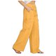 thumbnail image 5 of Pantalones de Vestido de Cintura Elástica para Mujeres Color Sólido Suelto Elástico Cordón de Cintura Pantalones de Pierna Recta de Bolsillo Grande, 5 of 5
