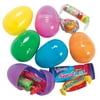 Fun Express Candy Filled Easter Eggs (24 brightly colored eggs) Easter Hunt Party Supplies, Party Supplies