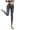 gray Zipper crotch, variant on Women's Yoga Leggings Sport Athletic Ice Silk Tight Fit