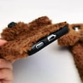thumbnail image 3 of Compatible with Galaxy S24 Plus Case Cute Plush Furry Dog Phone Case for Women Girls Girly 3D Cartoon Kawaii Case Soft TPU Shockproof Protective Cover, Brown, 3 of 7