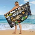 thumbnail image 4 of Looney Tunes Cartoons Microfiber Beach Towel, Oversized Sand Free Travel Towels Quick Dry Swimming Towel, Lightweight Camping Towel Super Absorbent Pool Towel, 4 of 8