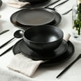 thumbnail image 6 of Stone Lain Rio 24-Piece Dinnerware Set Stoneware, Black, 6 of 7
