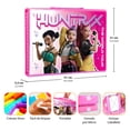 thumbnail image 3 of Set De Arte Profesional De Guerreras K-pop Demon Hunters, Kit De Dibujo Con Colores Profesionales, Plegable Y Con Caballete Doble. Incluye Marcadores, Acuarelas, Crayones, Pinceles., 3 of 7