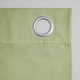thumbnail image 5 of Sun Zero Nolan Energy Efficient Blackout Grommet Single Curtain Panel, 54" X 63", Sage Green, 5 of 9