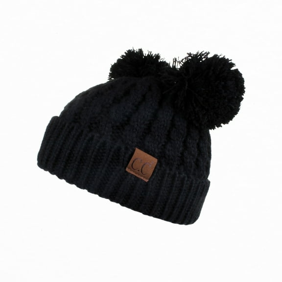 CC Kids Double Pom Beanie
