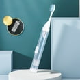 thumbnail image 1 of Cepillo de Dientes Portátil 3 En 1 para Viaje con Estuche para Pasta Dental | Organizador Plegable de Cerdas Suaves para Cepillos de Dientes de Ortodoncia | Portacepillos Higiénico Compacto para Viaj, 1 of 6