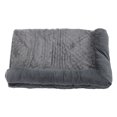thumbnail image 1 of Comfortable Dog Couch Bed, Sponge Filling Unique Style Short Plush Pet Sofa Bed  with Removable Washable Cover for Indoor PetsDeep Gray, 1 of 7