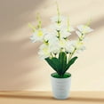 thumbnail image 6 of Artificial flowers,Artificial Flowers Double Real Large Silk Flowers Potted Flowers Arrangements For Decoration Home Wedding Centerpieces Bouquet, 6 of 7